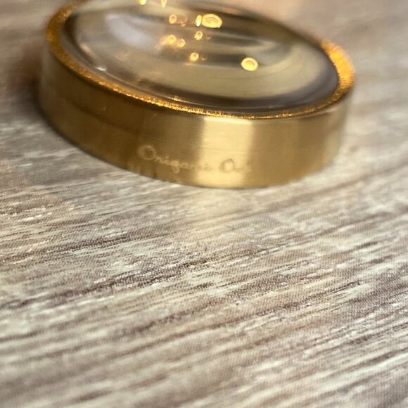 Origami Owl Gold Toggle Chain Oval Necklace Pendant - Picture 7 of 12